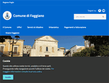 Tablet Screenshot of comune.faggiano.ta.it